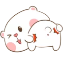 🍑 emoji Tuagom 🐰 ~ @pixels_NFT Telegram sticker 21 of 59