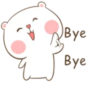 👋 emoji Tuagom 🐰 ~ @pixels_NFT Telegram sticker 13 of 59