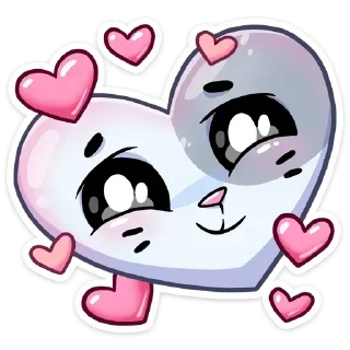❤️ emoji @yaziktembot <--- стикеры тут Telegram sticker 1 of 49