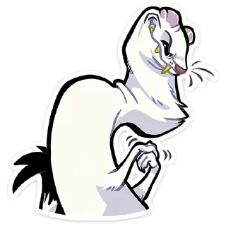 😈 emoji Горностай Гера @Nyasticks Telegram sticker 5 of 49
