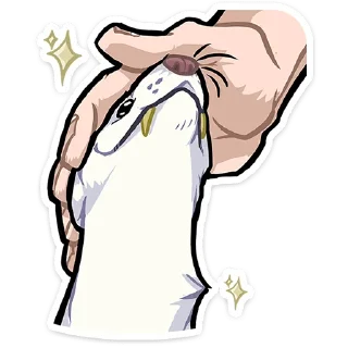🤗 emoji Горностай Гера @Nyasticks Telegram sticker 7 of 49