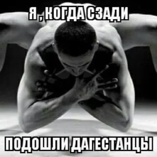 Sticker from ахмат сила