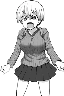Sticker from Uzaki-chan @anime_stickerr