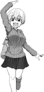 Sticker from Uzaki-chan @anime_stickerr