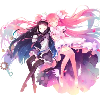Sticker from Madoka