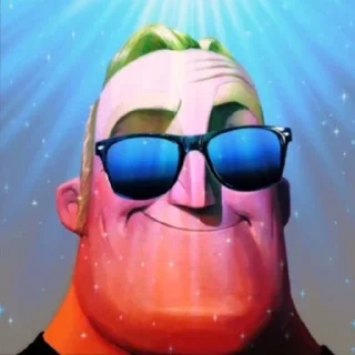😂 emoji Мистер Исключительный Telegram sticker 5 of 11