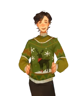 💚 emoji !!Первый снег!! Telegram sticker 17 of 81