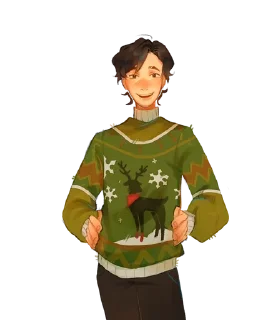 💚 emoji !!Первый снег!! Telegram sticker 15 of 81