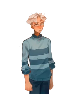 🩵 emoji !!Первый снег!! Telegram sticker 6 of 81