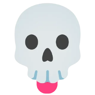 Sticker from Скелет поцеловал @qzhruzqQeee