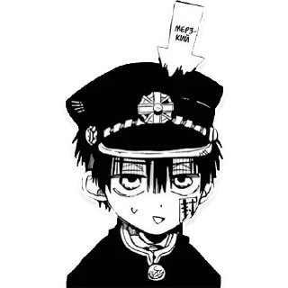 Sticker from hanako >~<!!