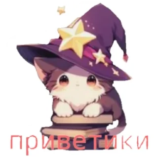 Sticker from котики-колдуны 1