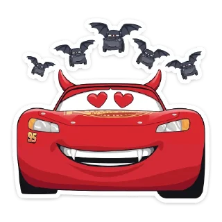 😍 emoji Страшилки с Тачками @TgSticker Telegram sticker 19 of 36