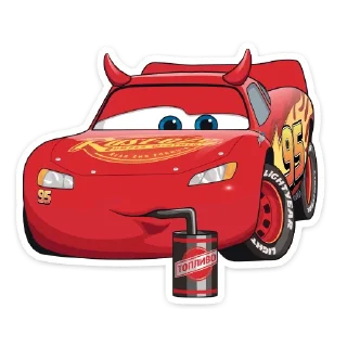 🧃 emoji Страшилки с Тачками @TgSticker Telegram sticker 8 of 36