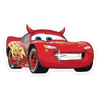 Sticker from Страшилки с Тачками от @stickers_vk