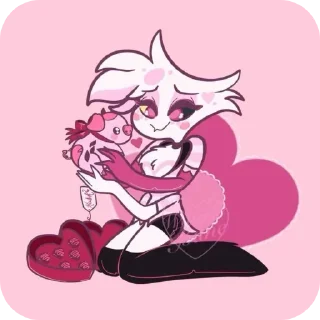 🐱 emoji Отель Хазбин и Адский Босс Telegram sticker 12 of 60