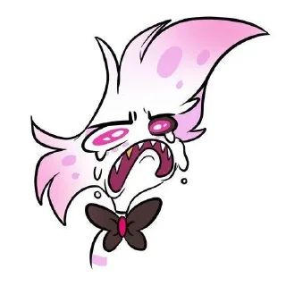 😭 emoji Отель Хазбин и Адский Босс Telegram sticker 5 of 60