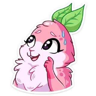 😰 emoji Пинки :: @stickroom Telegram sticker 5 of 48