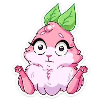 🤷‍♀️ emoji Пинки :: @stickroom Telegram sticker 17 of 48