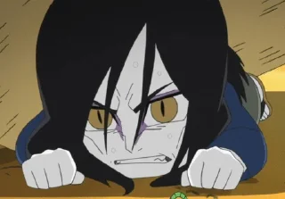 🐍 emoji Чиби Орочи от Пизуки Telegram sticker 11 of 120