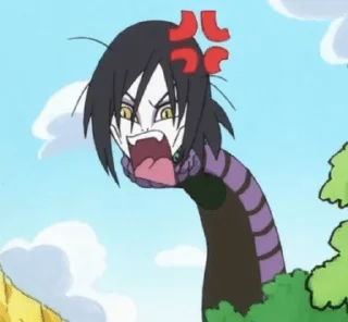 🐍 emoji Чиби Орочи от Пизуки Telegram sticker 20 of 120