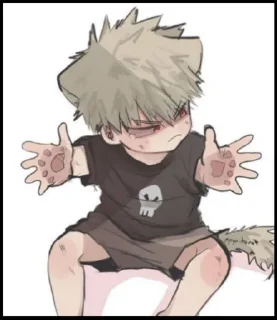 Sticker from Бакуго Кацуки