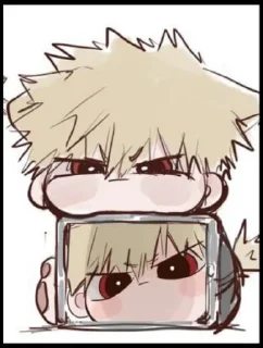 Sticker from Бакуго Кацуки