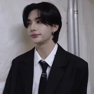 🪷 emoji 🪷| hyunjin @skzstickersss Telegram sticker 4 of 20