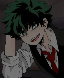 Sticker from Villain Deku~