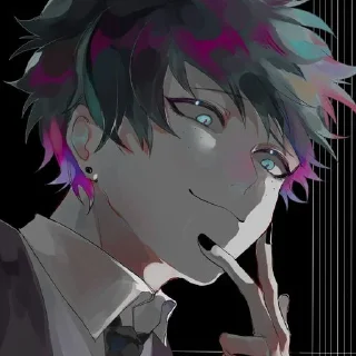 Sticker from Villain Deku~