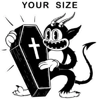 Sticker from Satanic Slaughter