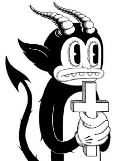 Sticker from Satanic Slaughter