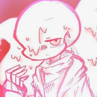 Sticker from Strawberry Nightmare`🍓 [ @stickers_undertale ]
