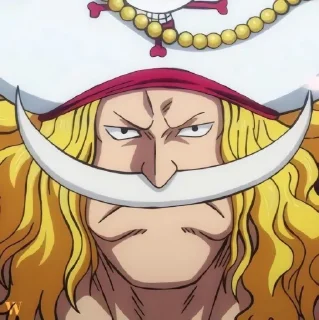 🤩 emoji Эдвард Ньгейт @one_piece_stiker777 @TgEmodziBot Telegram sticker 21 of 51