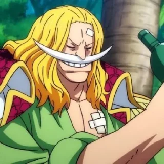 🤩 emoji Эдвард Ньгейт @one_piece_stiker777 @TgEmodziBot Telegram sticker 13 of 51
