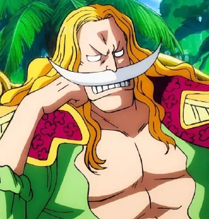 🤩 emoji Эдвард Ньгейт @one_piece_stiker777 @TgEmodziBot Telegram sticker 10 of 51