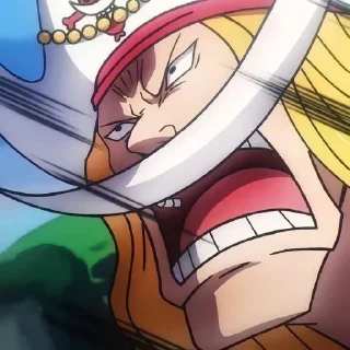 🤩 emoji Эдвард Ньгейт @one_piece_stiker777 @TgEmodziBot Telegram sticker 15 of 51