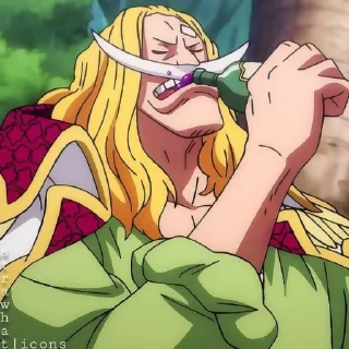 🤩 emoji Эдвард Ньгейт @one_piece_stiker777 @TgEmodziBot Telegram sticker 16 of 51