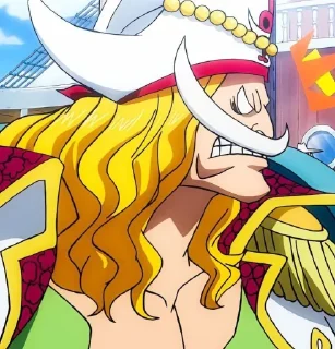 🤩 emoji Эдвард Ньгейт @one_piece_stiker777 @TgEmodziBot Telegram sticker 14 of 51