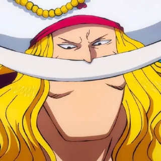 🤩 emoji Эдвард Ньгейт @one_piece_stiker777 @TgEmodziBot Telegram sticker 22 of 51
