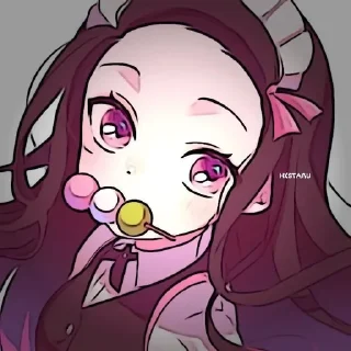 ⭐️ emoji Незуко-чан🌸 (@knystikerkrd) @pinterest_to_stickerbot Telegram sticker 13 of 120