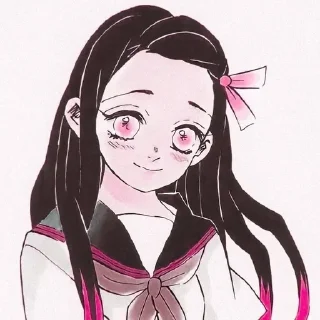 ⭐️ emoji Незуко-чан🌸 (@knystikerkrd) @pinterest_to_stickerbot Telegram sticker 20 of 120