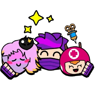🥰 emoji Madonna Emz & Nurse Bea Telegram sticker 3 of 10