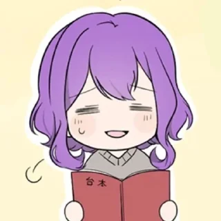 🎓 emoji жёсткий d4dj. Telegram sticker 7 of 90