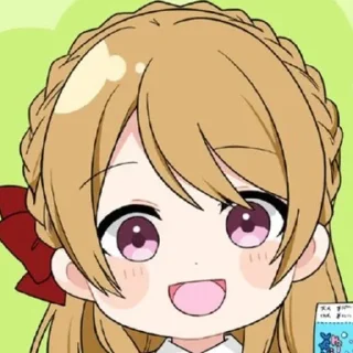 🎓 emoji жёсткий d4dj. Telegram sticker 19 of 90