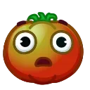 😨 emoji Veggiemoji @xkysluv Telegram sticker 16 of 30