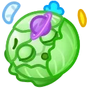 😴 emoji Veggiemoji @xkysluv Telegram sticker 17 of 30