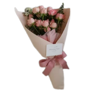 Sticker from bouquet of flowers ( @stickers_by_k )