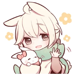 Sticker from Зайчик @nyasticks