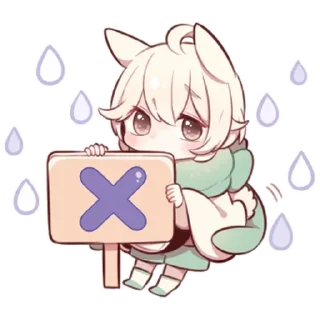 Sticker from Зайчик @nyasticks